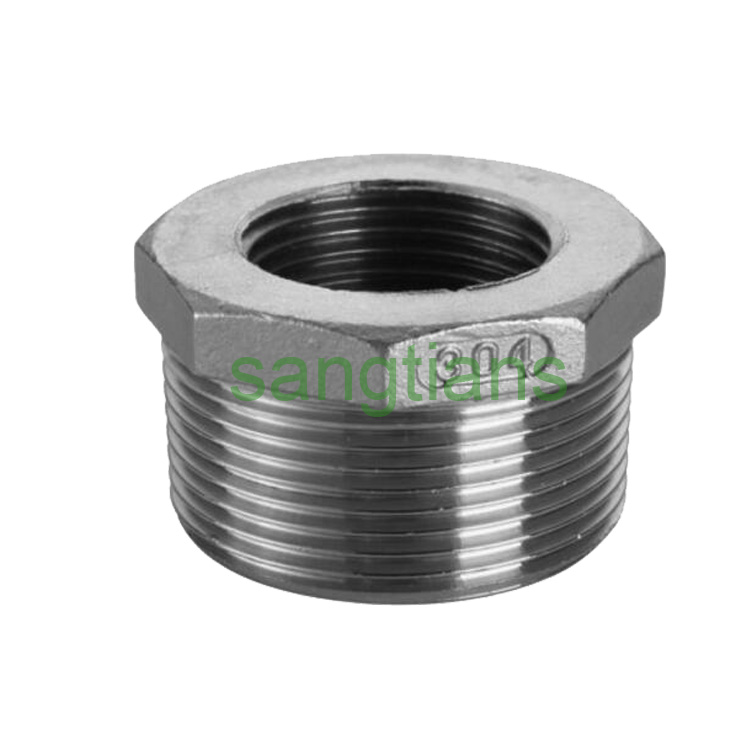 stainless steel 316 male to female pipe reducer bushing