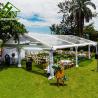 Buy cheap Rainproof Clear Wedding Marquee PVC Fabric Tent Garden Event Party 15HW Hardness from wholesalers