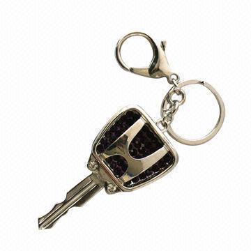 Quality Car brand metal keychain, customized logos are accepted for sale