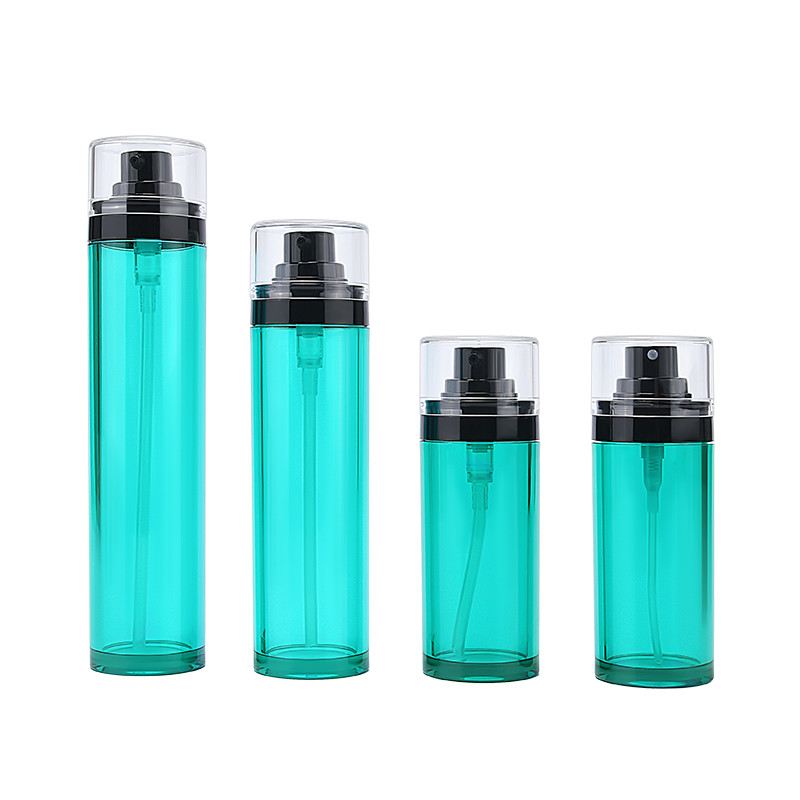 Quality clear Cosmetic Lotion Bottle , PET Plastic Spray Bottles 50ml 80ml 100ml for sale