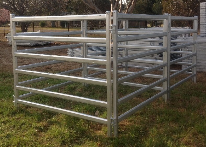 Quality 30-40 Head 50x50 High Visibility Livestock Cattle Yard Panels for sale