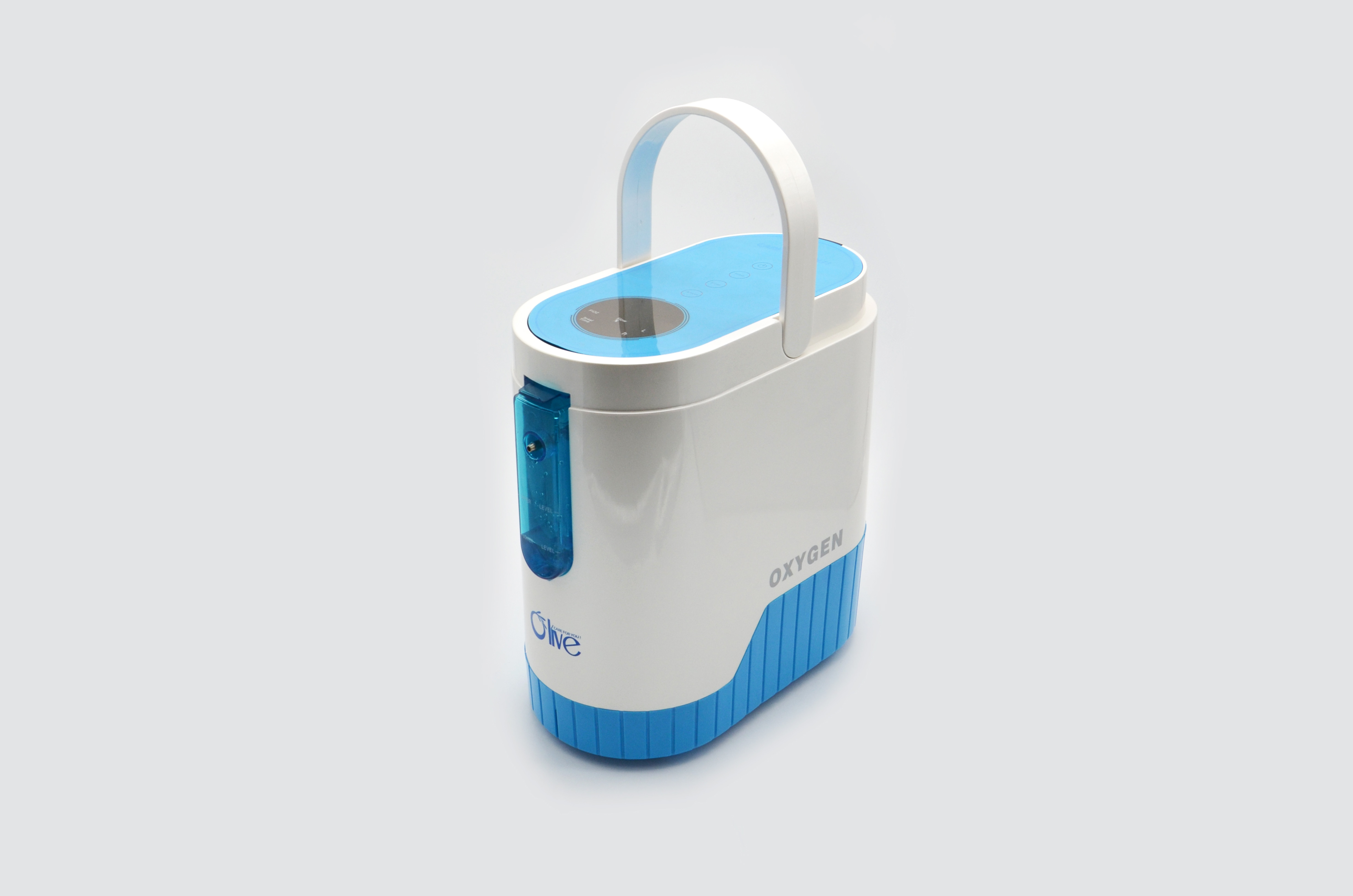 Quality Double Filtration Portable Oxygen Equipment , Battery Operated Oxygen Concentrator for sale