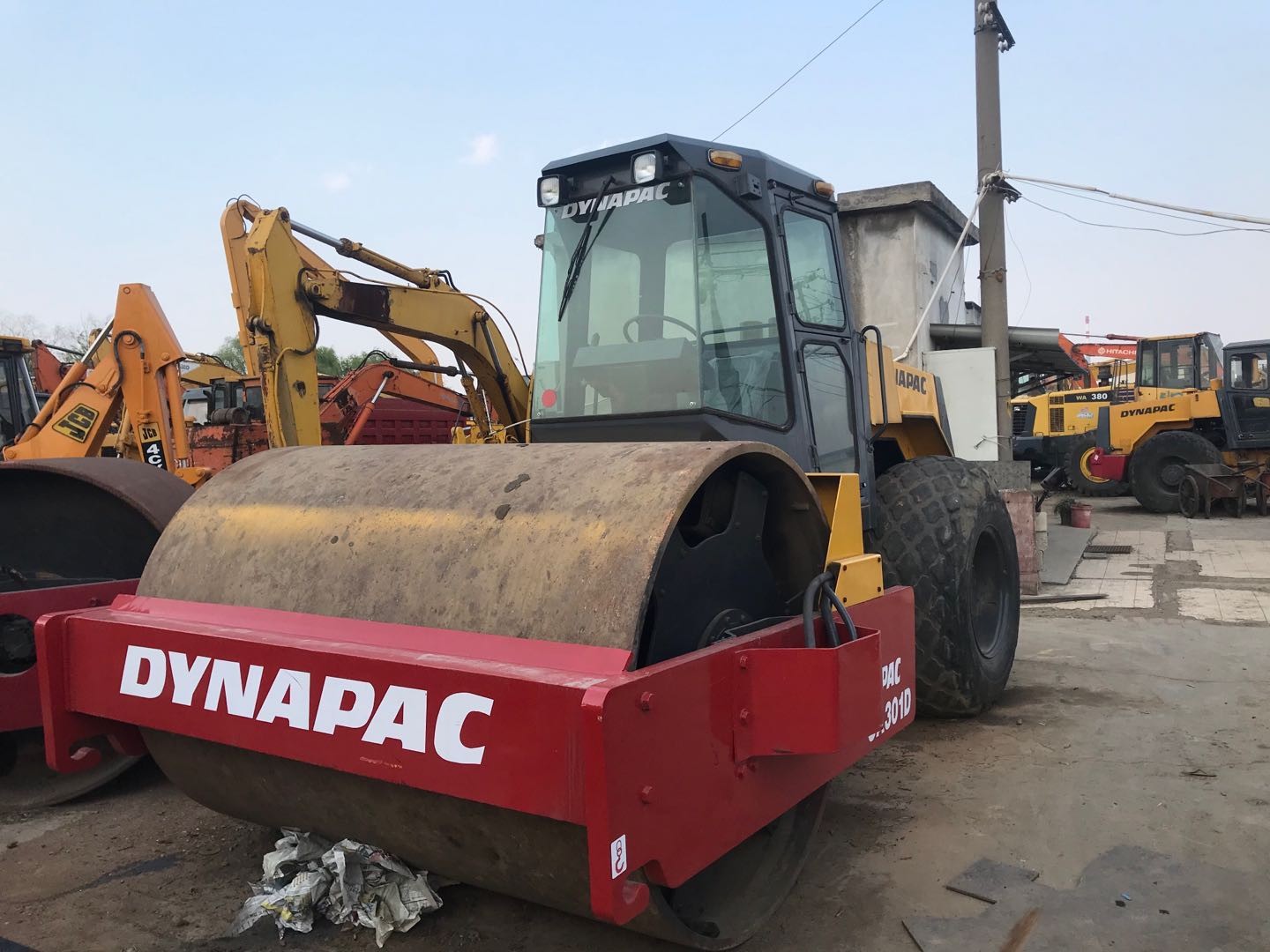 Quality Used Road Roller Dynapac CA301D Single Drum Roller Hot Sale/Used Dynapac Compactor In Excellent Condition for sale