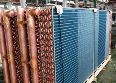 Quality Compact Fin Type Heat Exchanger For Commercial / Industrial Refrigeration Equipment for sale