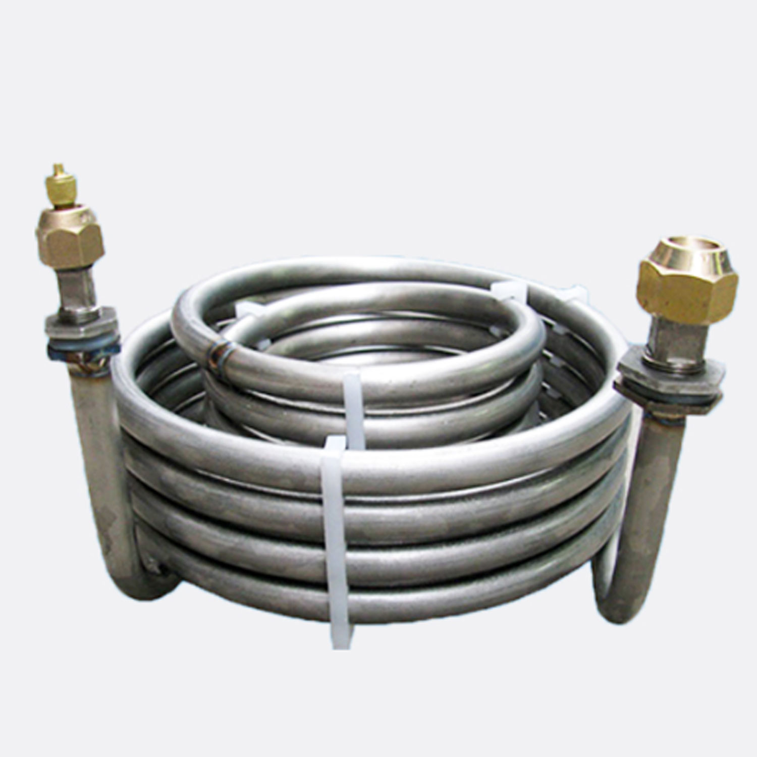 Quality Aquarium Evaporator Titanium Tube 6000KW Coil Heat Exchanger for sale