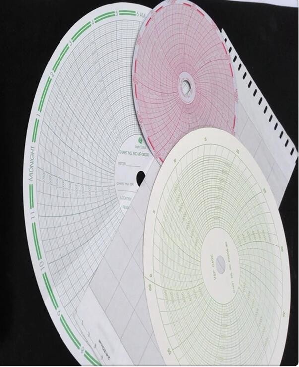 Buy cheap Chart paper C008 for DICKSON 8 hour 4 inches 102mm circular recording paper from wholesalers