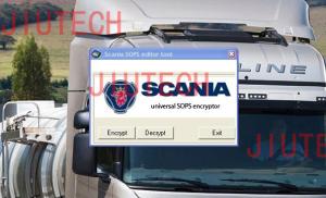Quality Scania SOPS Editor Tool SCANIA SOPS File Encryptor / Decryptor for sale