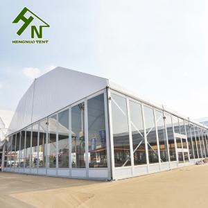 Quality Aluminum Frame 30x50m Polygon Tent PVC Fabric For Luxury Car Show for sale
