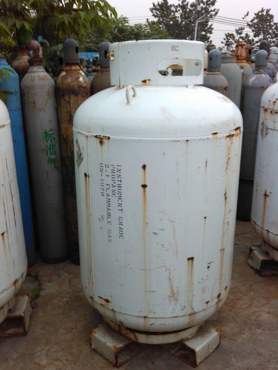 Quality Propylene gas/99.5%~99.999% C3H6 gas/refrigerant gas/40L bottle propylene gas for sale