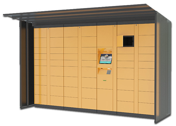 7 x 24 Hours Outdoor Water Proof Automated Parcel Locker Boxes Secured Electronic