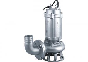 Vertical Sewage Seawater Submersible Pump Stainless Steel , Electric Submersible Water Pump