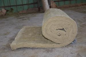 Quality Rolled Rockwool Insulation Blanket Light Weight Building Material 25mm - 150mm Thick for sale
