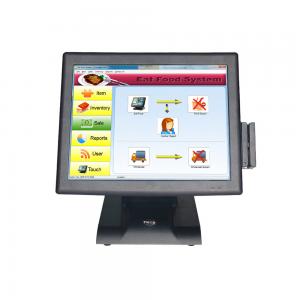 15 Inch All In One Pc Pos Terminal Pos System Touch Screen Cash Register With MSR POS2119