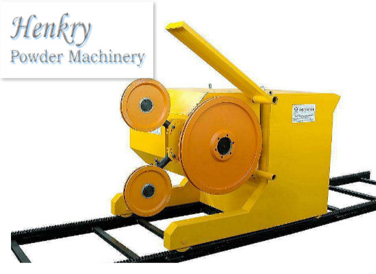 Quality 22KW Diamond Wire Saw Machine 0-40 M/H For Cutting Stone Smooth Surface for sale