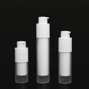 Quality Twist Switch Airless Pump Bottles , Cosmetic Cream Bottle PP Plastic Material for sale