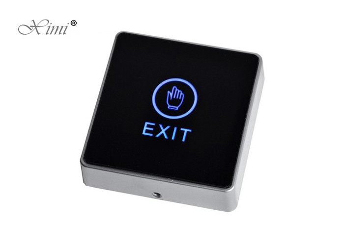 Quality 0.2 Kg Access Control Exit Button Door Exit Button Switch Touch LED for sale