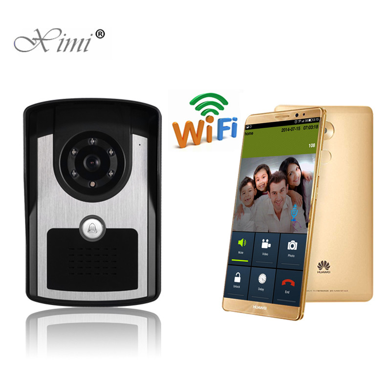Quality High Solution Stable Remote Control WIFI Wireless Video Door Bell Internet Video Door Phone With Free APP for sale
