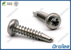 Quality 304/18-8/316 Stainless Steel Torx Star Drive Pan Head Self Drilling Metal Screws for sale