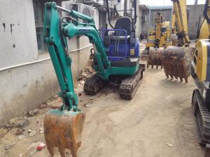 Quality Used KOMATSU PC15  1.5 Ton Mini Excavator For Sale with Rubber track shoe for sale
