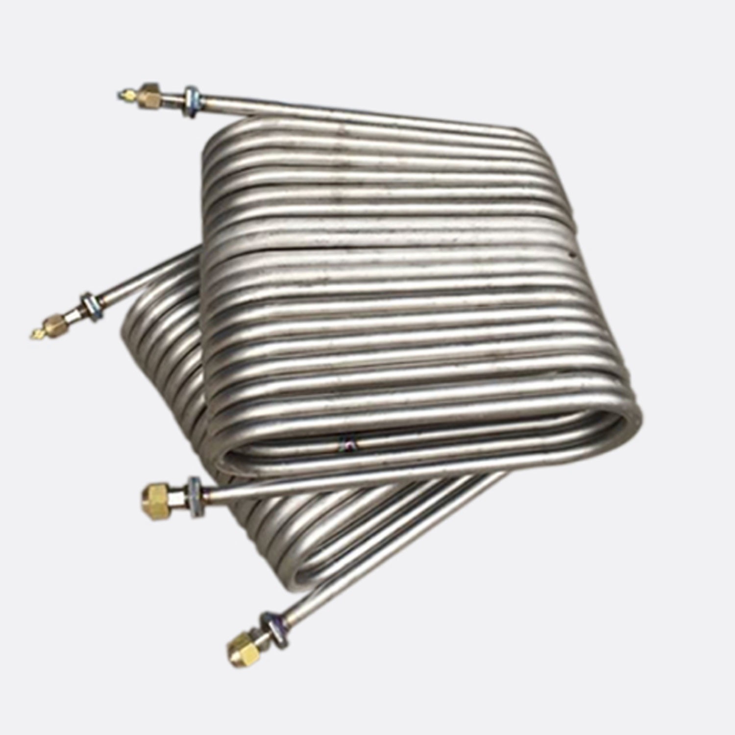 Quality Double Coil SS316 Air Conditioner Heat Exchanger For Cooling System for sale