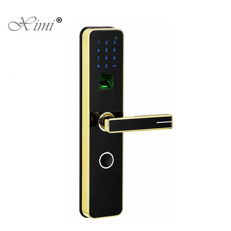 Quality Four Unlocking Fingerprint RFID Door Lock Fingerprint , Password , Card , Key for sale