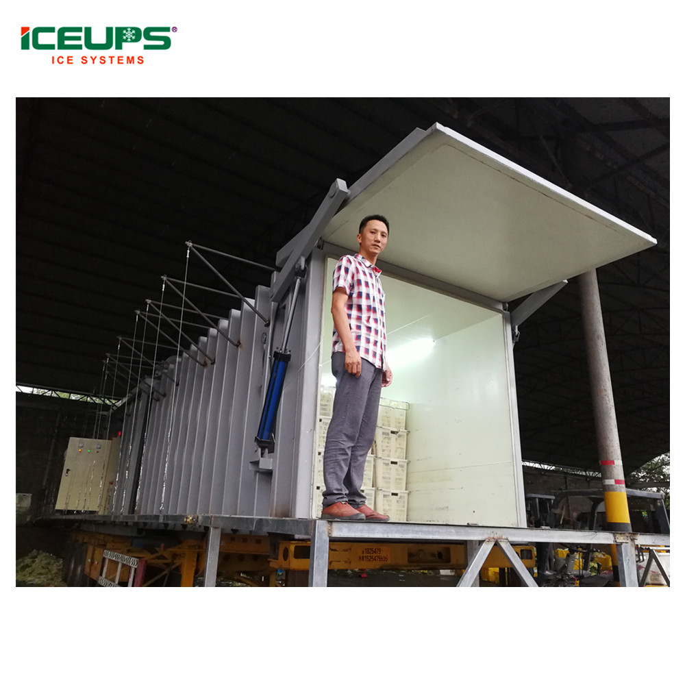 ICEUPS vacuum cooler for flowers with new technology high efficiency