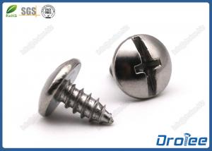 Quality 304/316 Stainless Steel Philips Slotted Drive Truss Head Sheet Metal Screws for sale