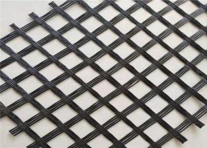 Quality 5.95m Width 115kn Glass Fiber Geogrid For Soil Reinforcement for sale