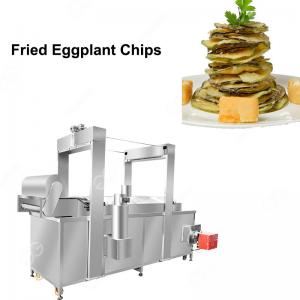 Quality Deep Fried Sweet Potato Slices Euipment/Snacks Frying Machine Price for sale