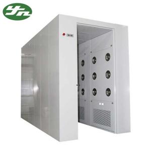 Quality 5 Meter long air shower tunnel with powder coating steel shell for worker for sale