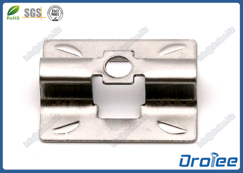 Quality 304/316 Stainless Steel Buckle WPC Decking Clips for 20mm Thick Boards for sale