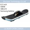 Buy cheap Smart 6.5 inch black one wheels hoverboard electronic skateboard Samsung battery from wholesalers