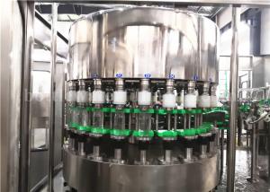 Quality 250ML Glass Bottle Filling And Capping Machine Fruit Juice Plant For Large Capacity for sale