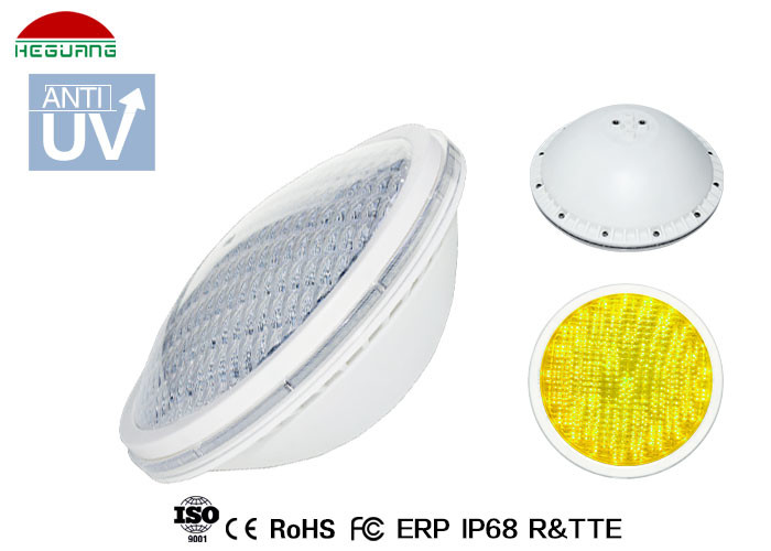 Quality Warm White Par56 LED Swimming Pool Lights 18W 177x95mm Anti UV PC Cover Material for sale