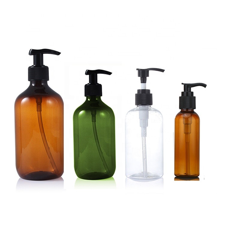 Quality Eco Friendly Cosmetics Plastic Bottles 250ml 300ml 500ml With Lotion Pump for sale