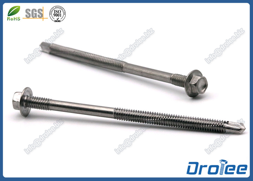 Quality 410 Martenistic Steel Hex Self-drilling Screw for Heavy Duty Steel Structure for sale