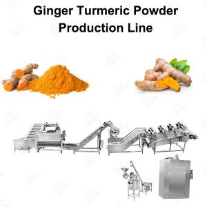 Quality Commercial 500kg/H Dry Ginger Grinding Machine Line /Ginger Powder Business LIne for sale