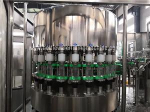 Quality Full Automatic Fruit Juice Glass Bottle Filling Machine / Production Line for sale