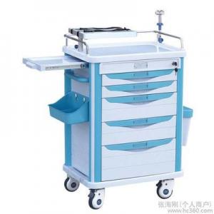 Quality Hospital Stainless Steel Luxury Anesthesia Trolley Emergency Trolley/ First aid, anesthesia, daily care for sale