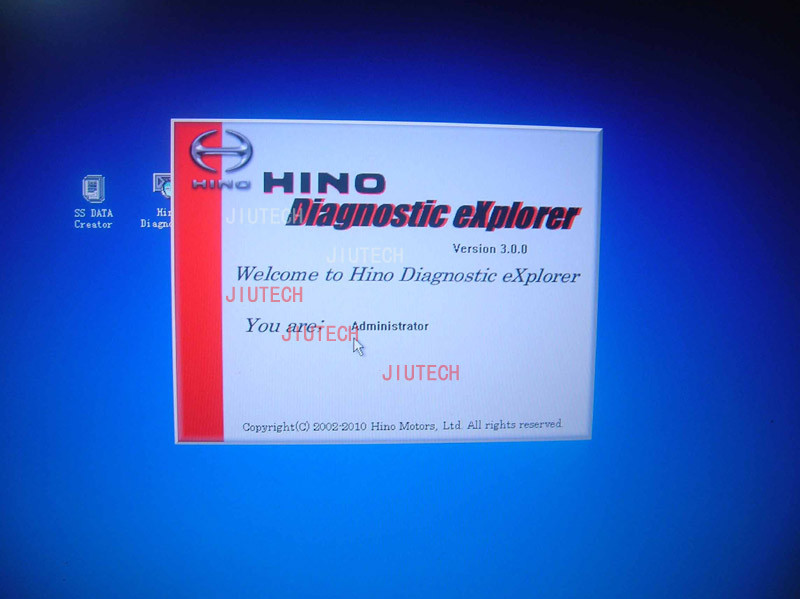 Quality Hino Diagnostic Explorer V3.0 Software for Hino Diagnostic Tool for sale