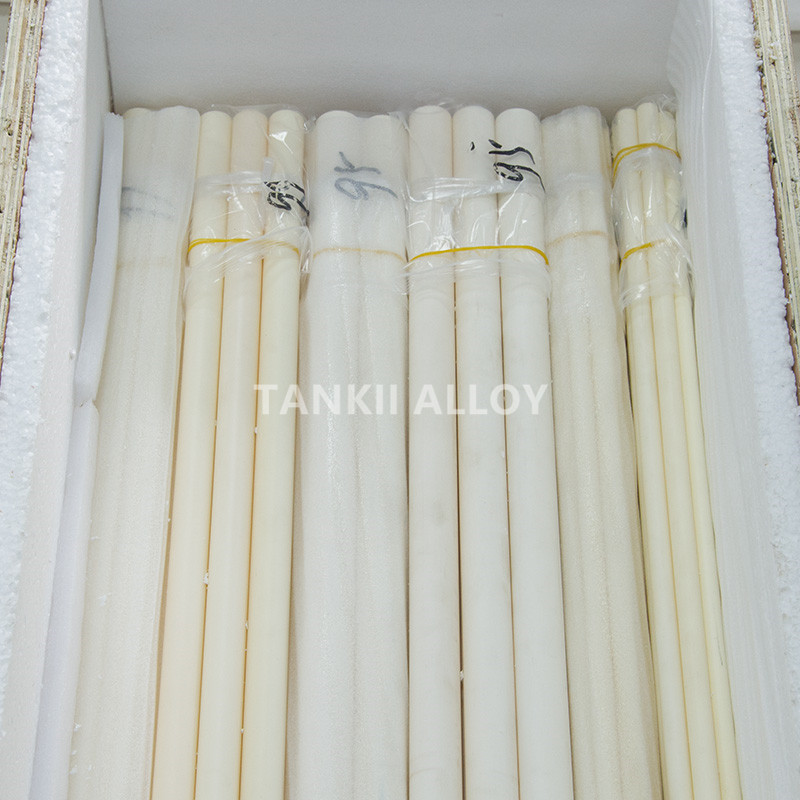 Quality White Colour Al2O3 Porous Alumina Tube Wear Resisting High Insulation for sale
