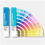 Quality Solid Coated / Uncoated Paper Paint Color Cards 2019 Pantone GP6102A Color Bridge Guide Set for sale