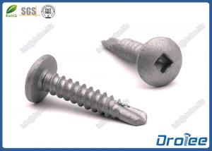 Quality Disgo Plated 410 Stainless Steel Square Drive Truss Head Self Driling Tek Screw for sale