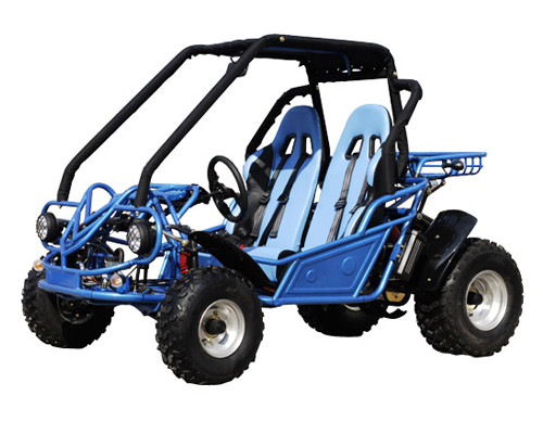 Quality 2 Seater Blue 4-stroke Go Kart Buggy KD 150FS , Automatic With Reverse for sale