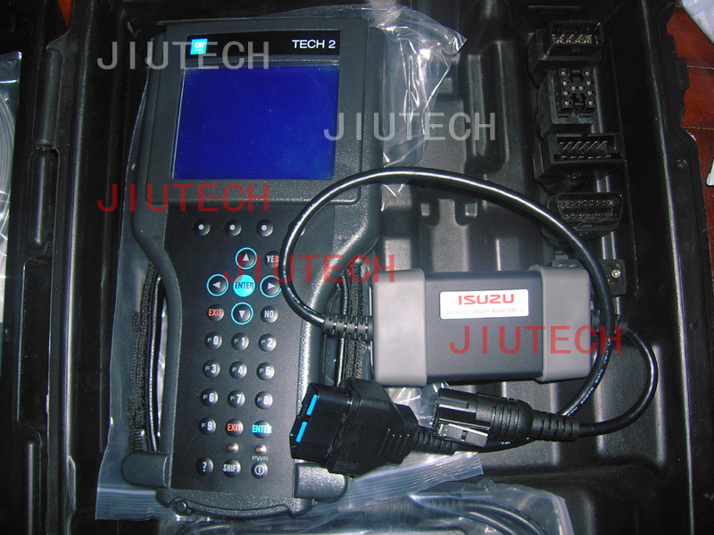Quality 32MB Cards ISUZU Tech2 Scanner with 24V adapter for truck diagnostic software for sale