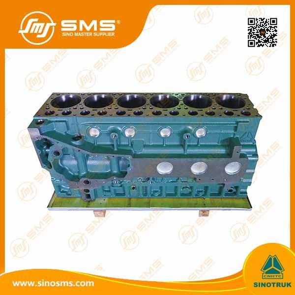 Buy 61500010383 EURO II Wide Cylinder Block Sinotruk Howo Truck Engine Spare Parts at wholesale prices