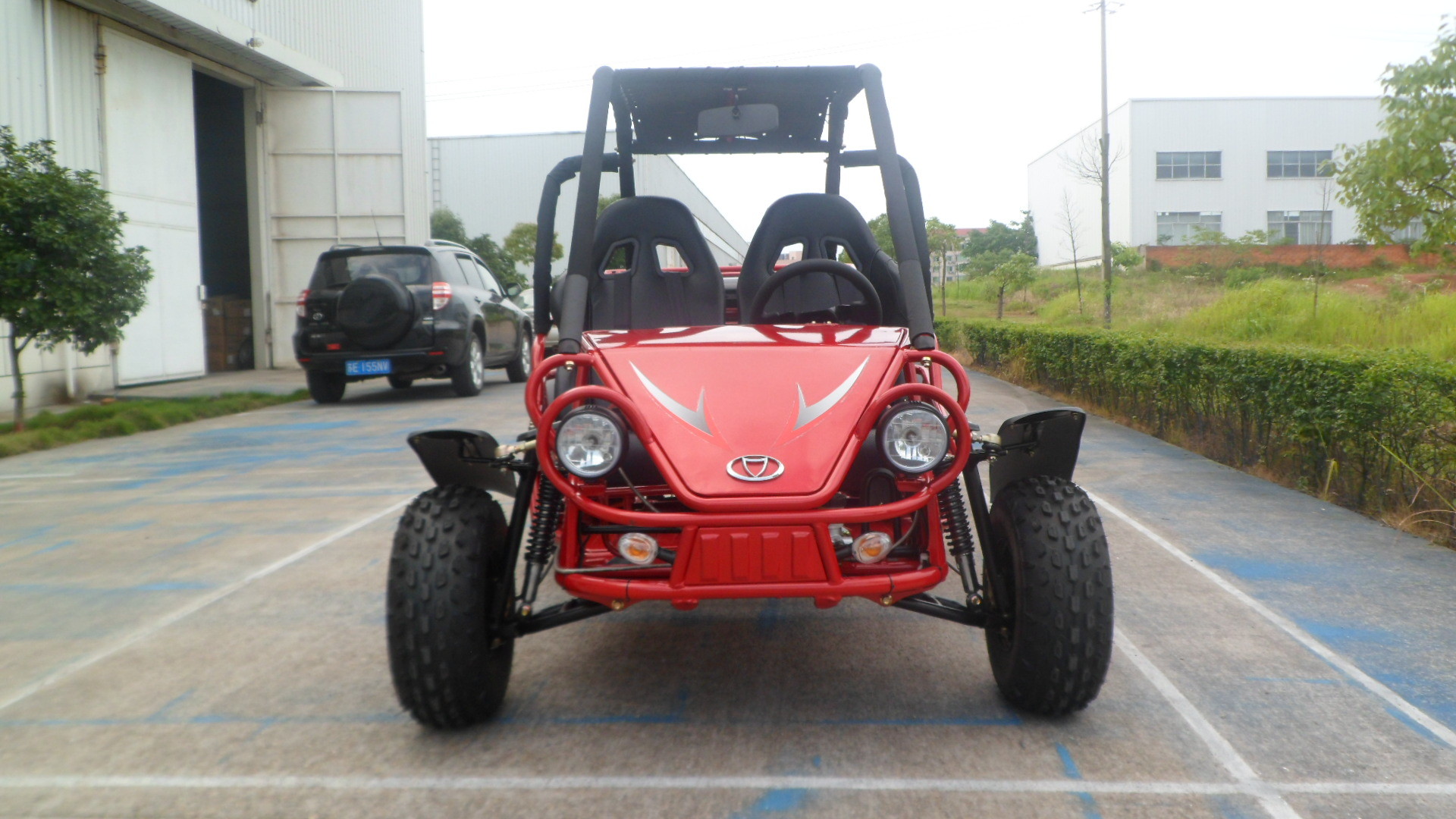 Quality 150cc Air Cooled CVT Go Kart Automatic With Reverse , Sport Style with metal cover for sale