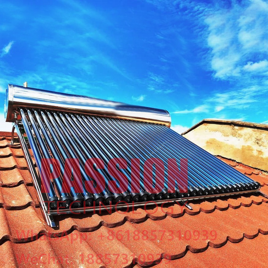 Buy SS316 Enamel Inner Tank Solar Water Heater 300L High Pressure Solar Collector at wholesale prices