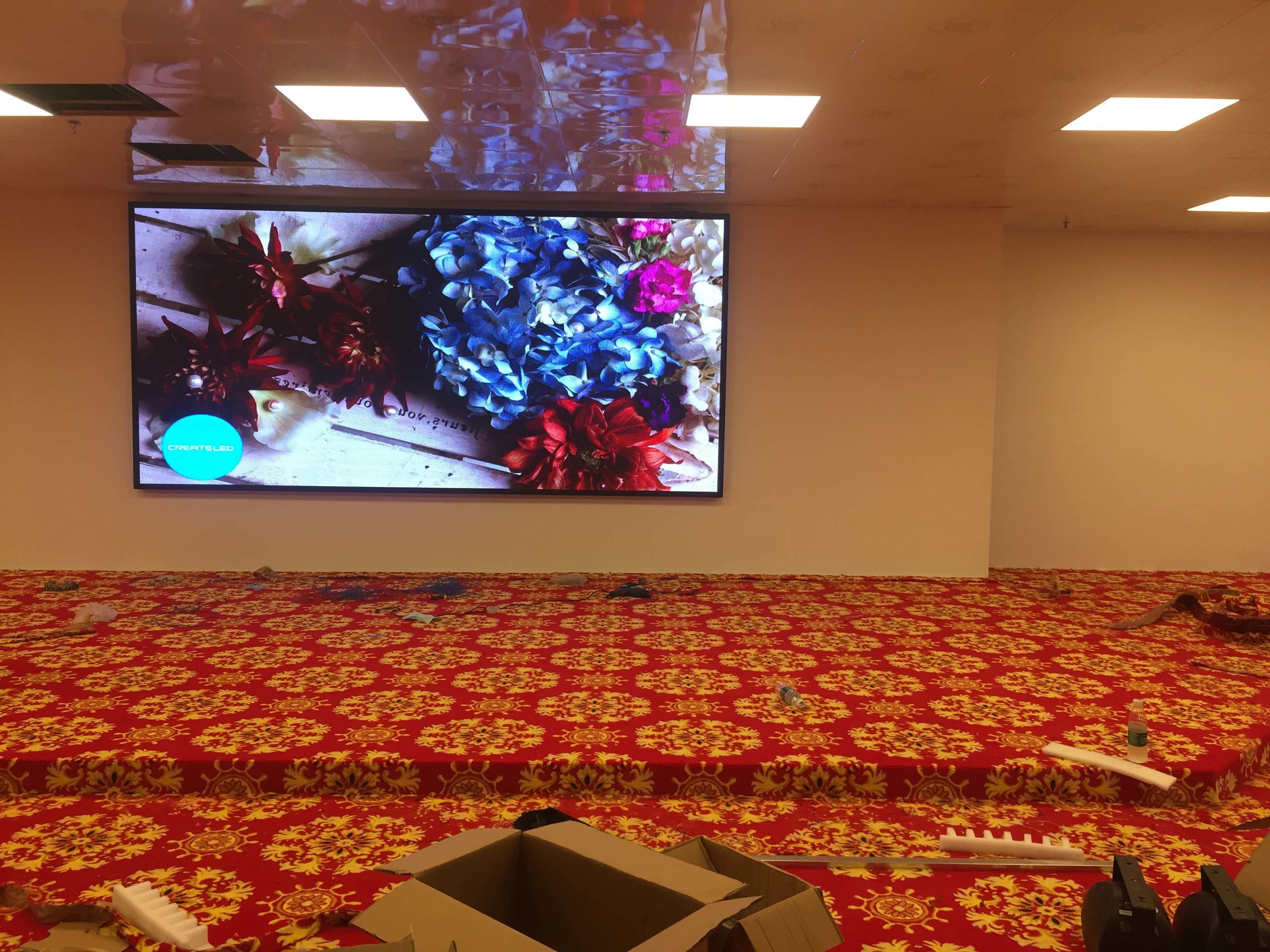 Quality Lecture Halls Giant Led Screen Advertising Wall Mounted Indoor 1g1r1b for sale