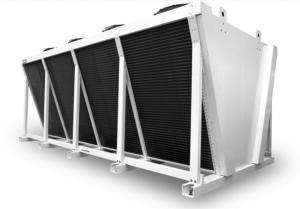 Quality Louvered 9.52mm Tube Air Condenser Cooler for Chemical for sale